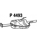 FENNO STEEL - P4493 - Глушитель OPEL ASTRA G 1.4-2.0 98-04